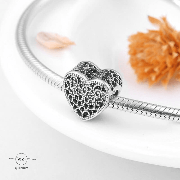 Berloque Simple Heart - Aequilibrium Pratas
