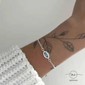 pulseira feminina olho grego